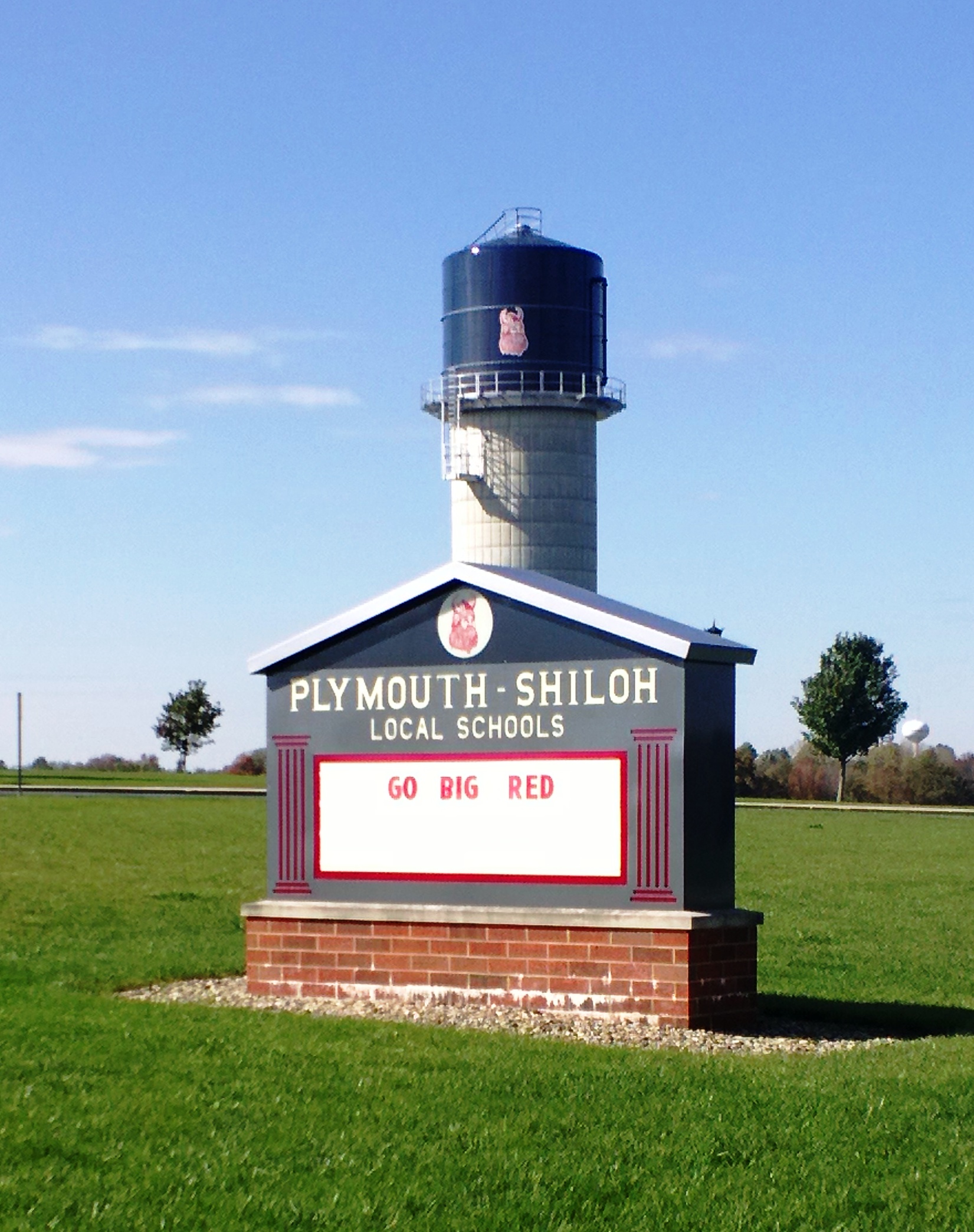 Plymouth Shiloh School Sign TeenServe